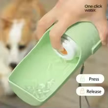 Gourde 2-en-1 pour Chien – Eau & Nourriture